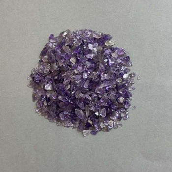 Amethyst Chip Natural Stone Without Hole 2-11×3-7mm+- (per 100g+-)