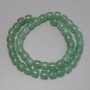 Jade Beads Rounded Cylinders, 8x8 mm diameter, approx. 36 cm length on thread
