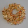 Citrine Beads, Briolette Cut, diameter 10-12×6-8 mm, length 38 cm on a thread