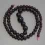 Garnet Beads Blanks for Enlargement Smooth Sphere, diameter 5-11.5 mm, length 41 cm +/-