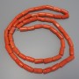 Orange Coral Beads Cut Briolette 16-26×11-12 mm, 120 cm string