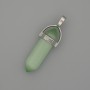 Cat's Eye Pendant Hexagonal Crystal Sphere 8x31x41mm+