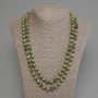 Serpentine Bead Necklace (Snake) Long Smooth Round Beads 8mm ±, Length 120 cm+