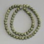 Tiger's Eye Beads Smooth Round 6mm, on Thread, 40cm+/- length
