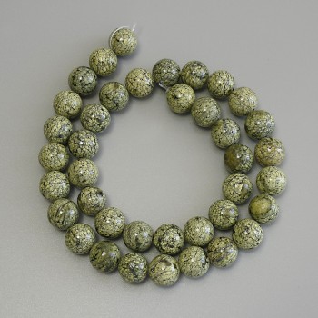 Tiger's Eye Beads Smooth Round 10mm on Thread, 39cm+ length