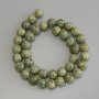 Tiger's Eye Beads Smooth Round 10mm on Thread, 39cm+ length