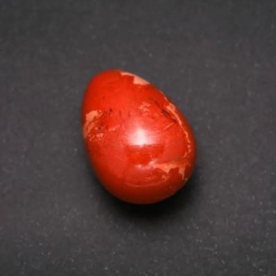 Red Jasper Natural Stone Egg, 40×30 mm ± diameter