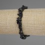 Bracelet Sunstone Obsidian Chip 6-12×4-6mm{+/-}, length 18cm{+/-} stretch