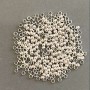 Crimp Beads "Zakhypy" (crimp beads) diameter 2.5 mm, metal color "Silver" packaging 200 g