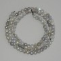 Labradorite Beads, Faceted Coin Shape, 4 mm Ø, 39 cm ± Thread Length