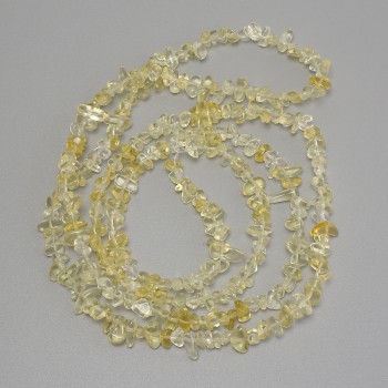 Citrene Beads Crumb, diameter 5-8×2-3mm+-, thread length 78cm+-
