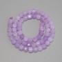 Lavender Amethyst Beads, Faceted Cube, 5x5mm, 30cm Threaded Length