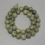 Tiger's Eye Beads Smooth Round 12mm +-, on Thread 39cm+-