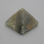 Pyramid Natural Labradorite Stone Pyramid, length 30x30mm+-, width 25mm+-