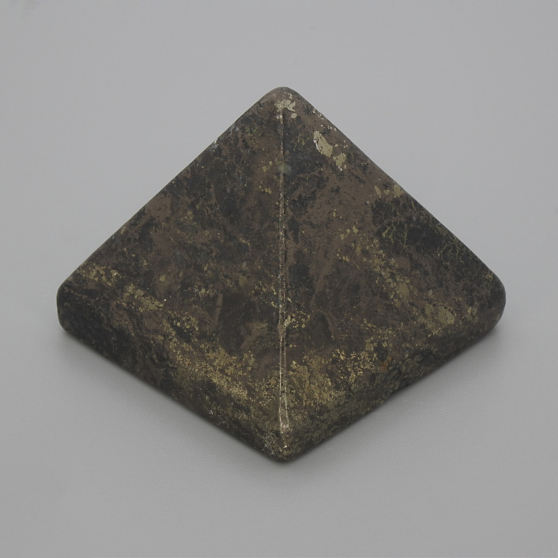 Natural Pyrite Pyramid, length 38×38mm±, width 33mm±
