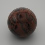 Souvenir sphere made of natural obsidian, 40 mm diameter+