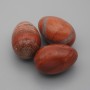 Egg-shaped souvenir made of red jasper, 30x20± mm diameter