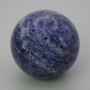 Sodolite Natural Stone Globe, 53mm ± diameter, weight from 200 g (Price per 100 g)