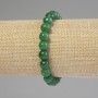 Chrysoprase Bracelet Smooth Bead, 8mm diameter, 18cm length, stretch