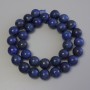 Lapis Lazuli Beads Smooth Sphere 12mm± on Thread, 38cm+ Length