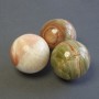 Natural Stone Onyx Souvenir Ball, 40mm diameter+