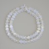 Moonstone Heart Beads, 6x6x2 mm +/-, on thread, 39 cm+ length