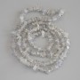 Labradorite Beads Rough Cut, diameter 7-9×2-3 mm, length 78 cm +/-, on bead string