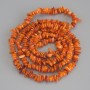 Mother-of-Pearl Beads (chip), diameter 7-9×2-4 mm, 80 cm length on thread