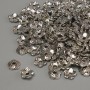 Cap cap for bead jewelry cap, metal color silver, diameter 6x1mm± hole, diameter 1mm± packaging 20g (~148 pcs)