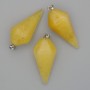 Pendant "Pendulum" Citrine 38x28x14mm+