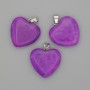 Pendant Heart Tourmaline 20×20×25mm+