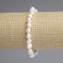 Bracelet Freshwater Pearls 7-8x6, 5-7mm +-, length 18cm +-, stretch