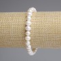 Bracelet Freshwater Pearls 7-8×6-6, 5mm+-, length 18cm +-/ stretchy