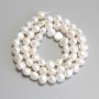 Freshwater Pearls on a String, diameter 7–7.5, 5×6–6.5 mm, on a thread, length 35 cm+