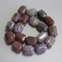 Jasper Beads, Faceted, 20x15mm approx. on a thread, 38cm+ length