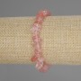 Chalcedony Chip Bracelet, 6-9×3-5 mm, 18 cm length, stretch