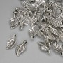Pendant Charm Leaf Color: Bronze, diameter 15×7 mm ± packaging 46 pcs
