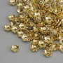 Bead cap findings in metal color Gold, diameter 6x1mm± hole diameter 1.5mm± packaging 20g (~149 pcs)