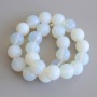 Moonstone Beads Smooth Ball 15.5 mm on Thread, Length 38 cm+