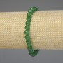 Chrysoprase Bead Bracelet Smooth Round 6mm ±, Length 7.1in ± Stretch