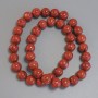 Hollow Coral Bead Sphere Beads 10mm Dia., 40cm+/- Threaded