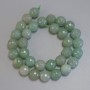 Faceted Jade Beads 12mm on Thread Necklace Length 39" (approx.) Jade Beads