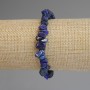 Lapis Lazuli Chip Bracelet 6-13×2.5 mm+-, length 18 cm+- stretch