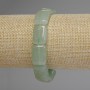 Jade Bracelet Rectangulars, diameter 18x13mm, length 18cm—stretch