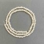 Freshwater Pearl Beads 3x4mm on a String, length 35 cm ±