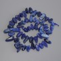 Kyanite Beads, Butterfly Chip, diameter 10-17×5-7 mm±, 3 mm+ seed beads, thread length 39 m±