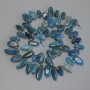 Apatite Beads Butterfly Chip, diameter 10-16x6-7mm±, 3mm+ beads, thread length 39cm±