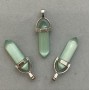 Cat's Eye Hexagonal Crystal Sphere Pendant 8x31x41mm+