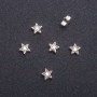 Fittings insert Star large, diameter 7mm pack 20g +/- 52 pcs