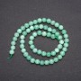 Jadeite Beads, Burmese Jade, smooth round bead, diameter 8 (+ -) mm, length 38 cm